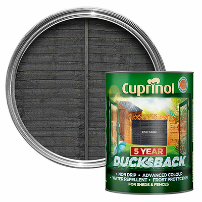 Cuprinol 5 Year Ducksback Silver Copse - 5 Litre