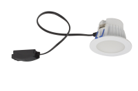 TAYLOR 7W IP44 LED DIM DOWNLIGHT, 3000K, 4000K, 6500K, 72MM CUT OUT, c/w white and B chrome tri