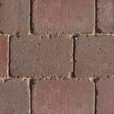 Bradstone Woburn Rumbled 134x134x50 Rustic Block Paving Pack 05507 (1m2)