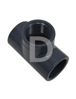 PVC Metric VDL Adaptor Tee x Female BSP Thread