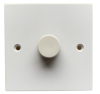 Single Dimmer Switch White 1 Gang 2 Way LED