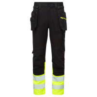 DX4 - HI-VIS CLASS 1 DETACHABLE HOLSTER POCKET CRAFT TROUSERS