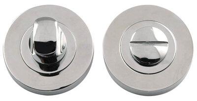 Dale Hardware Polished Chrome Bathroom Turn & Release Set DH003682