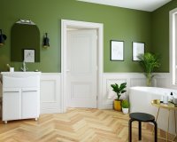 NM41G 2P FROSTED PAINT GRADE. DOOR SIZE: 78X30