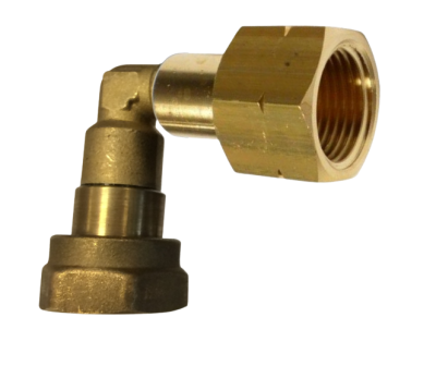 Haakse koppeling moer 3/4 - POL F