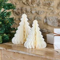 White Honeycomb Trees - Pack of 2