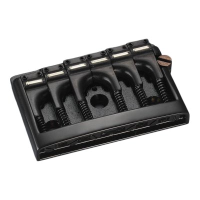 Schaller 3D series guitar bridge/tailpiece with piezo black