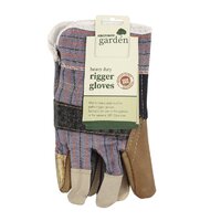 Kingfisher Men's Heavy Duty Leather Palm Rigger Gloves