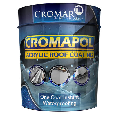 Cromapol Acrylic Roof Coating Grey 20kg