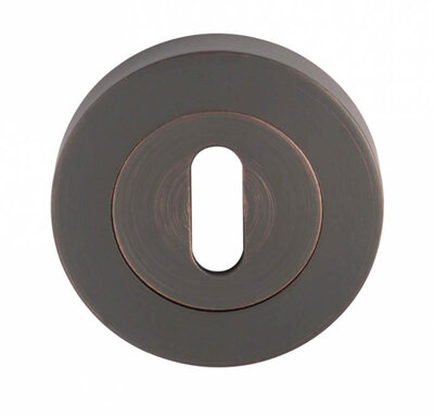 Dale Hardware Oil Rubbed Bronze Keyhole Escutcheon (Pair) DH003581