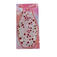 Crystal Gems - Self Adhesive Star Gem Set (Red)