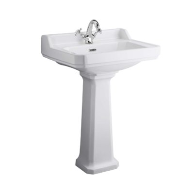 Cashel 50cm Washbasin 1 Taphole