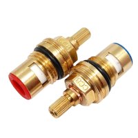 1/2" Pair Ceramic Tap Cartridge Hot/Cold CC8