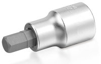 1/2"Dr Hex bit socket satin x 1/4"