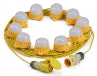 Tezla T82KIT 110V LED 20M Festoon KIT  2m Spacing