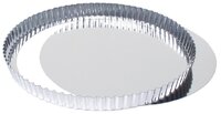 Quiche Tin Fluted Tinned Steel 160mm Dia x 20mm High