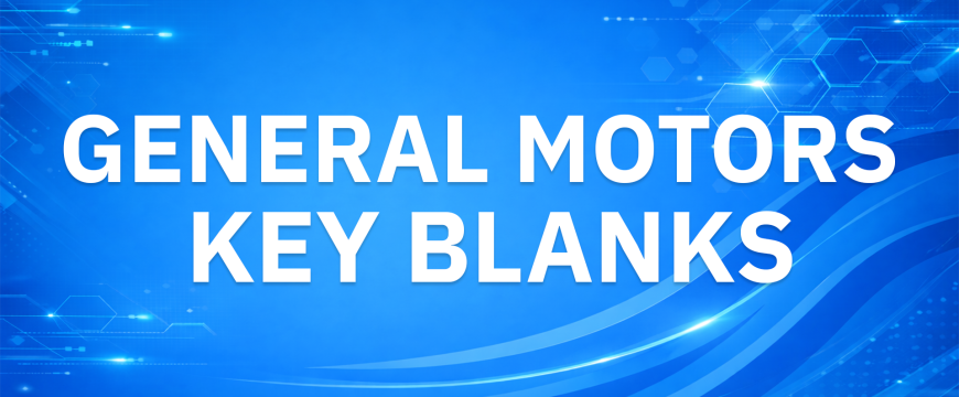 General Motors Key Blanks