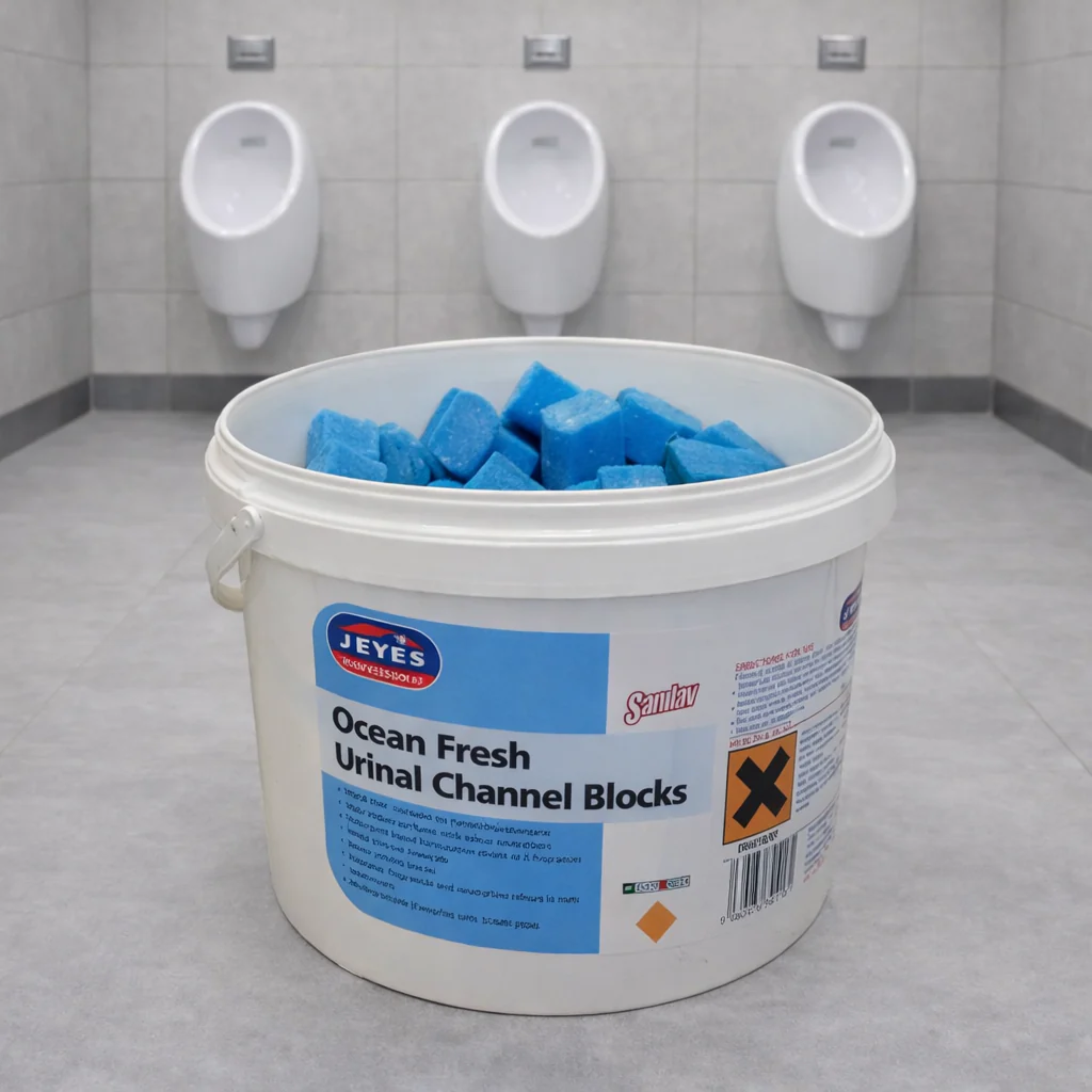 Jeyespro Urinal Channel Blocks, Ocean, 3 Kg