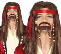 Pirate Wig and Goatee