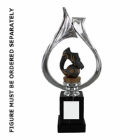 29cm Flex Trophy with Silver Surrond