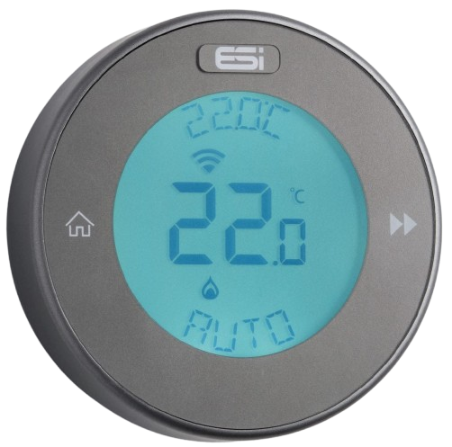 ESI Controls Cirrus Wireless Programmable Room Thermostat (Dark Grey) ESRTP8-G