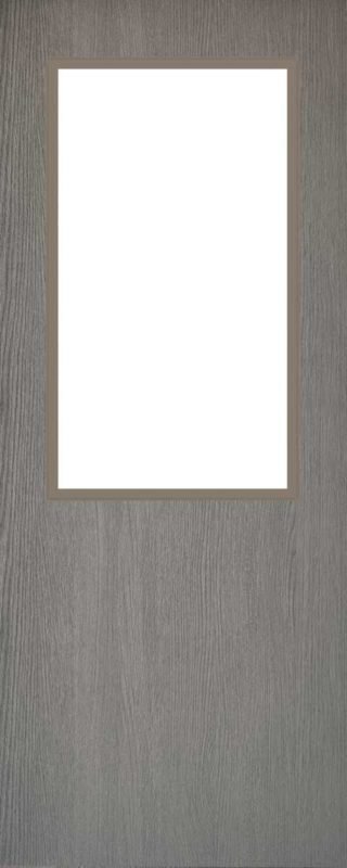 FD60 Clear Rated Glass, No Mesh Grey DFG34 Clear
