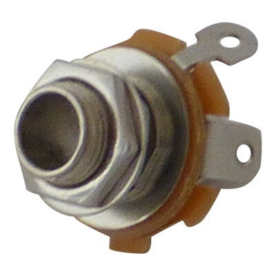1/4" Jack socket, mono
