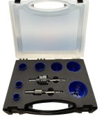 Vires Plumbers Holesaw Kit 9pce