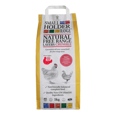 Allen & Page Small Holder Range Natural Free Range Layers Crumble 5kg
