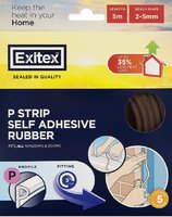 EXITEX BROWN ADHESIVE STRIP (P STRIP)