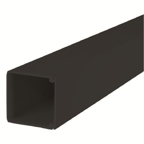 75X75 Black PVC Trunking