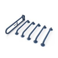 Tucker French Doc M Pack Grab Rail (Exposed Fixings) Dark Blue