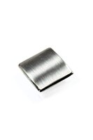 Urbana Glass Newel Bolt Cover 22mm Brushed Nickel