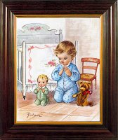 Framed Picture/Praying Boy   (8320/BOY)