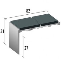 Standard Double Channel Right Angle