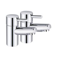 Tucker French Kiso Basin Taps (Pair) Chrome