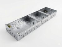 Cesco 35mm 1+ 1 + 2 Flush Metal Box