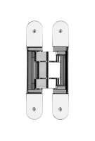 Invisacta IN310 3D Adjustable Concealed Hinge - Capacity 120 Kg - Screws And Caps Included Chrome Plated