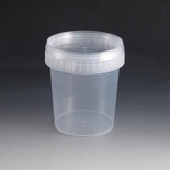 870ml Plastic Tub & Lid.