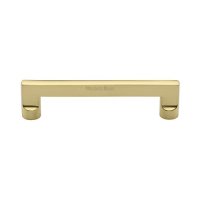 C0345-128-PB - Heritage Brass Cabinet Pull Apollo Design 128mm CTC Polished Brass Finish