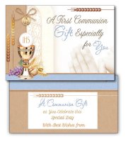 Communion Card/Boy/Money Wallet   (C27736)