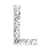 Small Diamante Letter "L" - 20mm