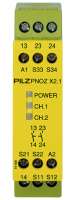 PNOZ X2.1 24VAC/DC 2n/o 