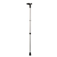 The rebotec anatom sliver walking stick is available in left and right hand.