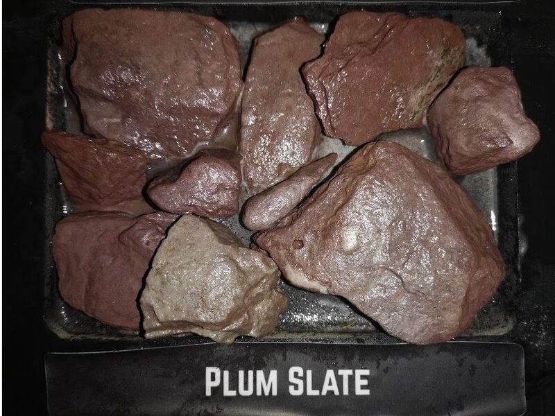 Plum Slate Decorative Stone 40mm Tonne Bag (To Order) Goodwins