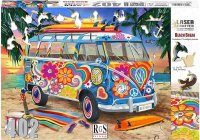 Wooden Jigsaw - Beach Break (402 Pieces)
