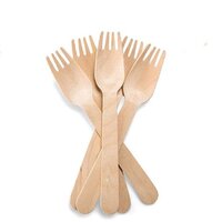 WOODEN FORKS 10X100 (1000)