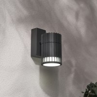 Muto Outdoor Fixed Down Wall Light, Anthracite