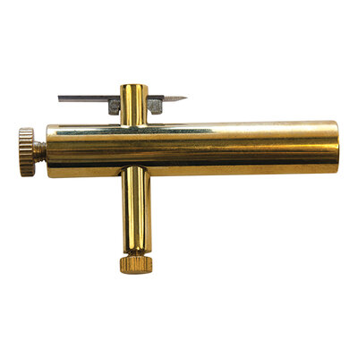 Purfling cutter deluxe model, brass, small
