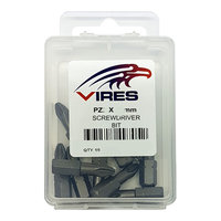 Vires PZ2 150mm Screwdriver Bit Set 10pce